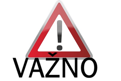 VAŽNO