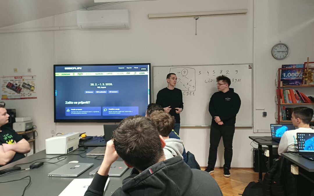 Posjet FER-ovaca i Codeplay hackathon