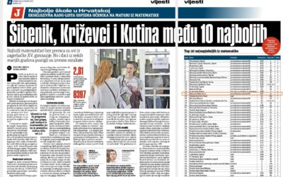 GVG među 15 najboljih škola po rezultatima državne mature iz matematike